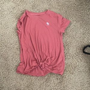 Abercrombie and Finch pink summer tee shirt